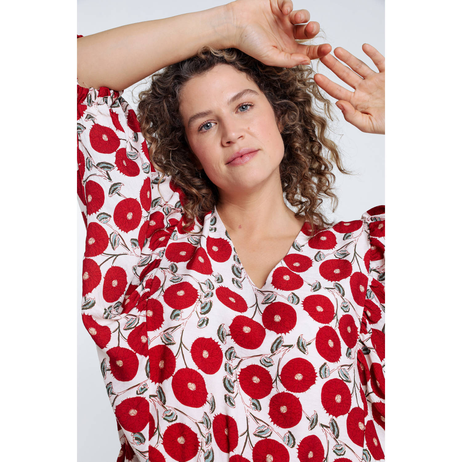 Paprika blousetop roze
