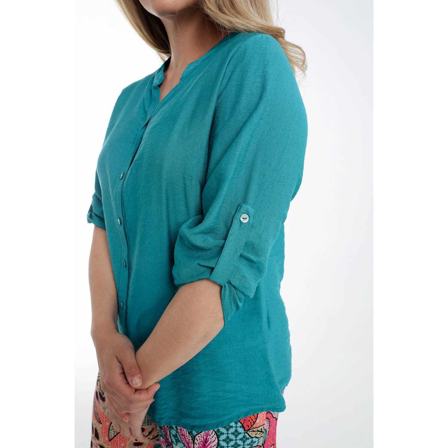 Paprika blouse blauw