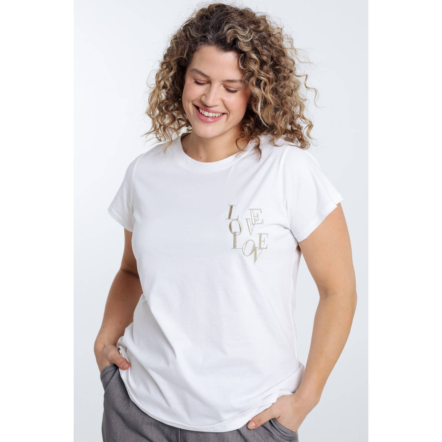 Paprika T-shirt ecru