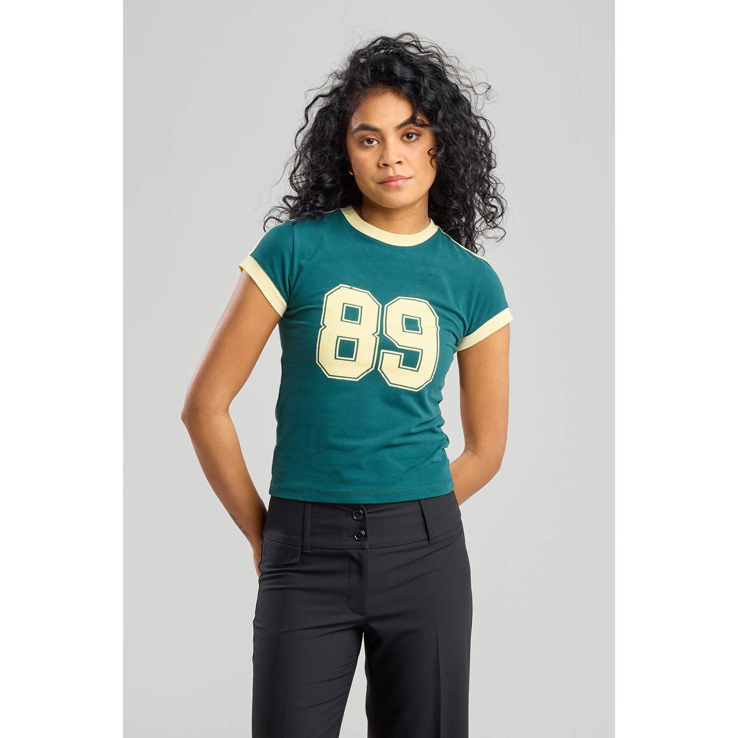 America Today T-shirt groen