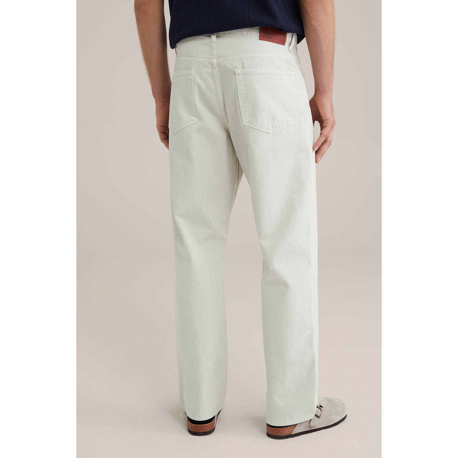 WE Fashion Blue Ridge loose fit jeans moonbeam