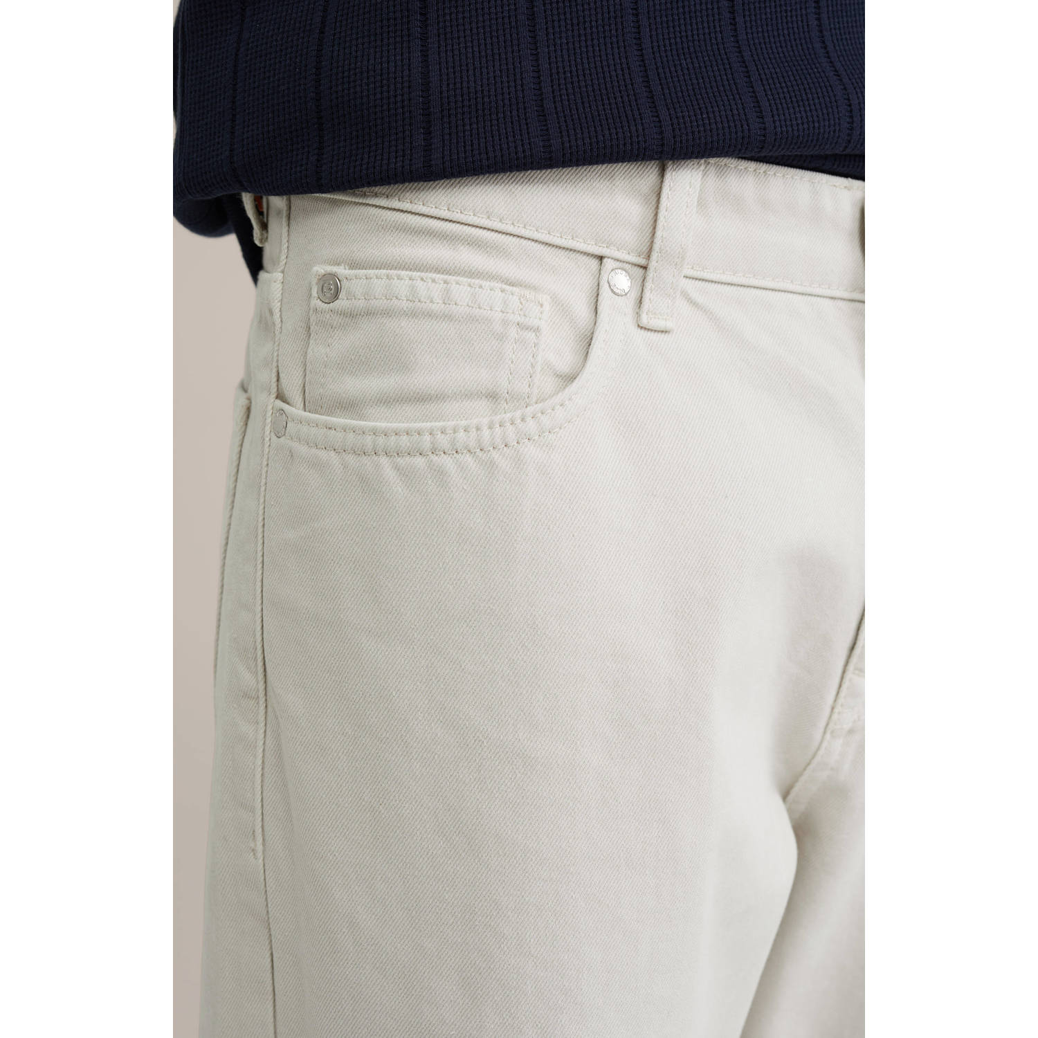 WE Fashion Blue Ridge loose fit jeans moonbeam