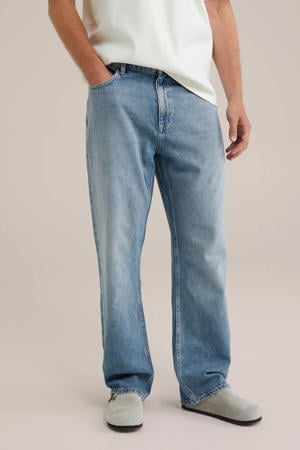 loose fit jeans mid blue