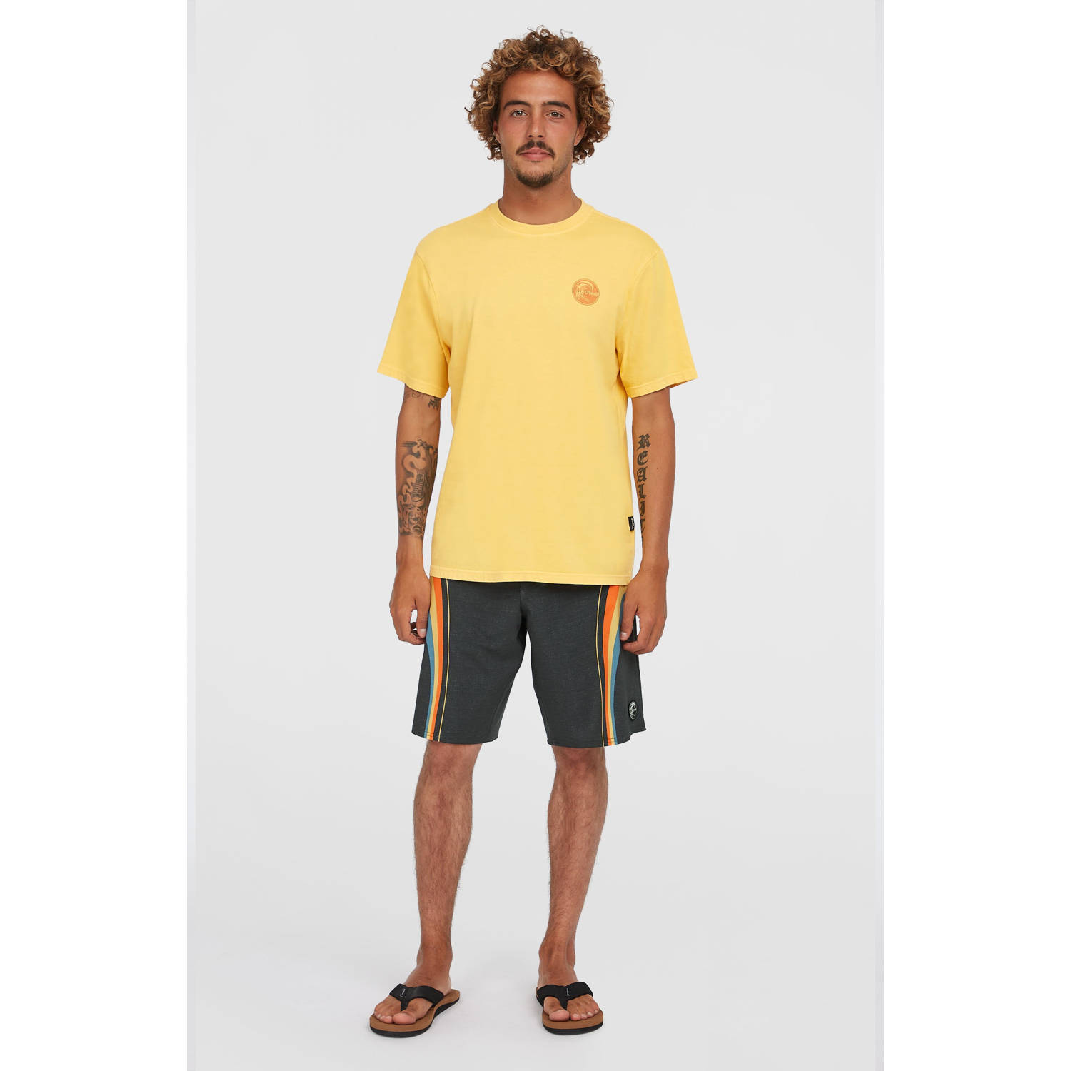 O'Neill T-shirt geel