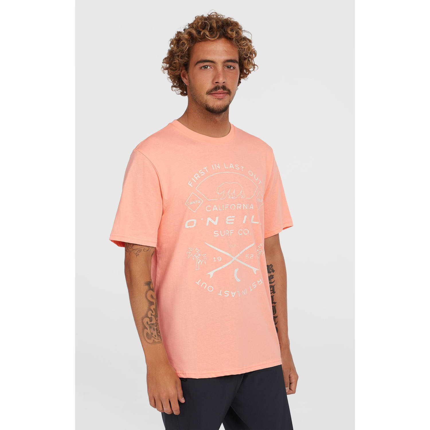 O'Neill T-shirt roze