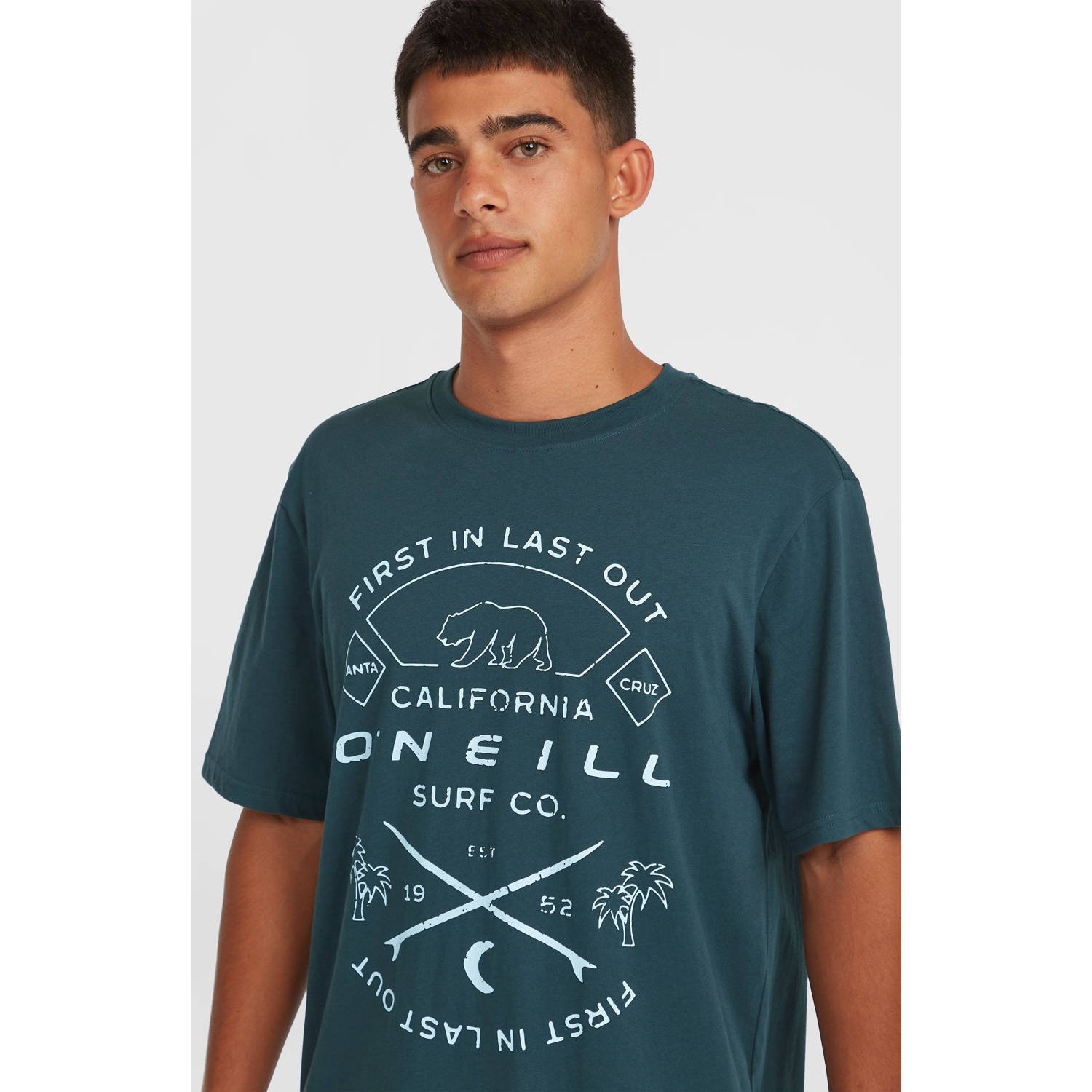 O'Neill T-shirt donkergroen