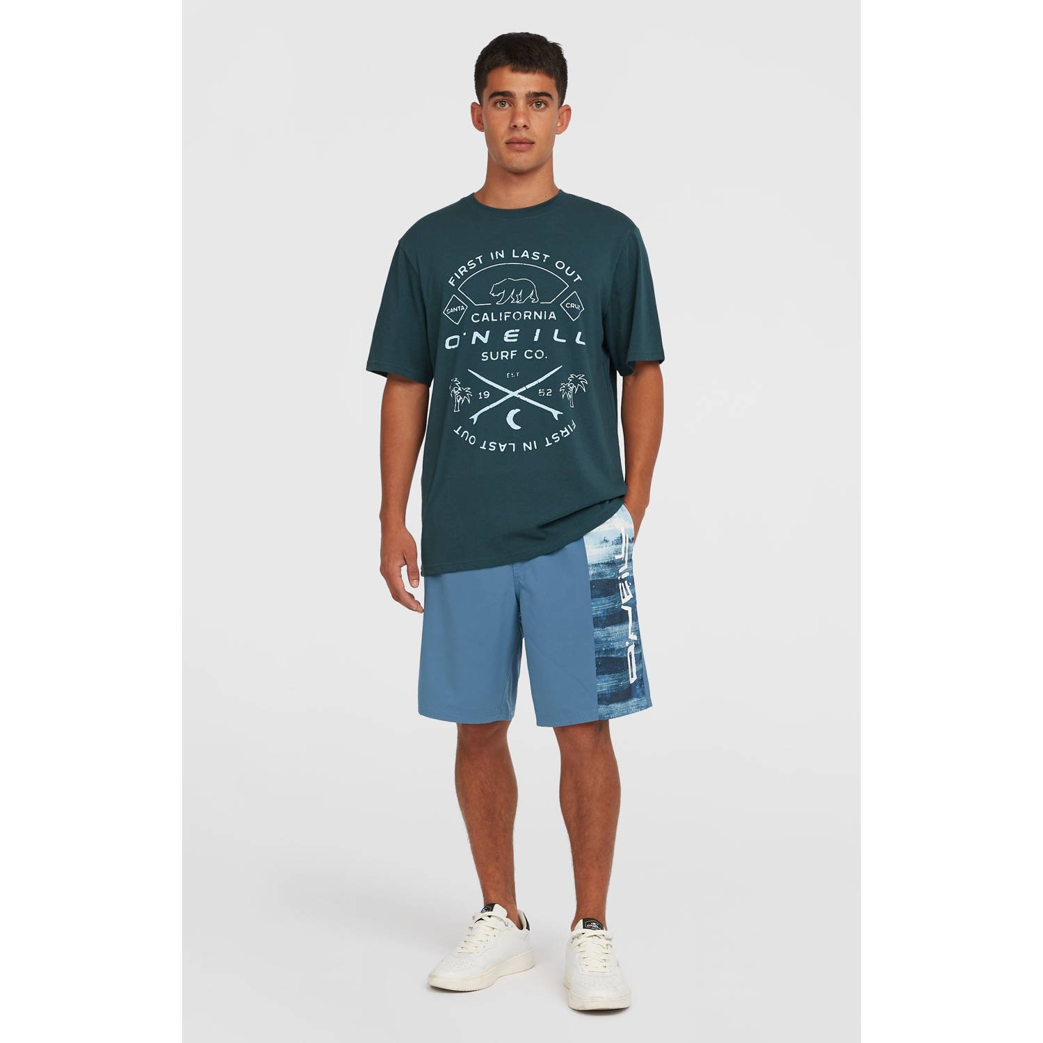 O'Neill T-shirt donkergroen