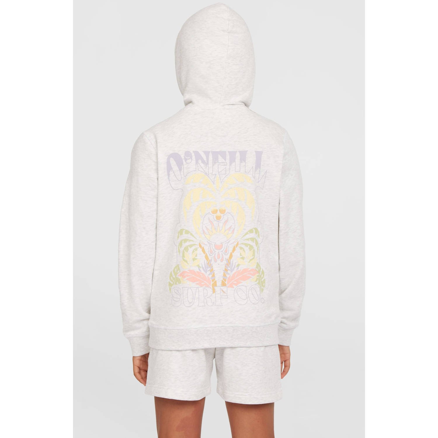 O'Neill hoodie grijs melange