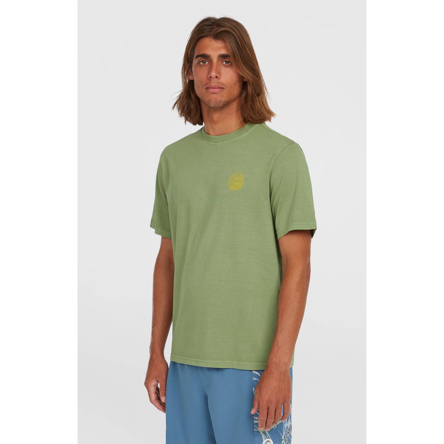 O'Neill T-shirt lichtgroen