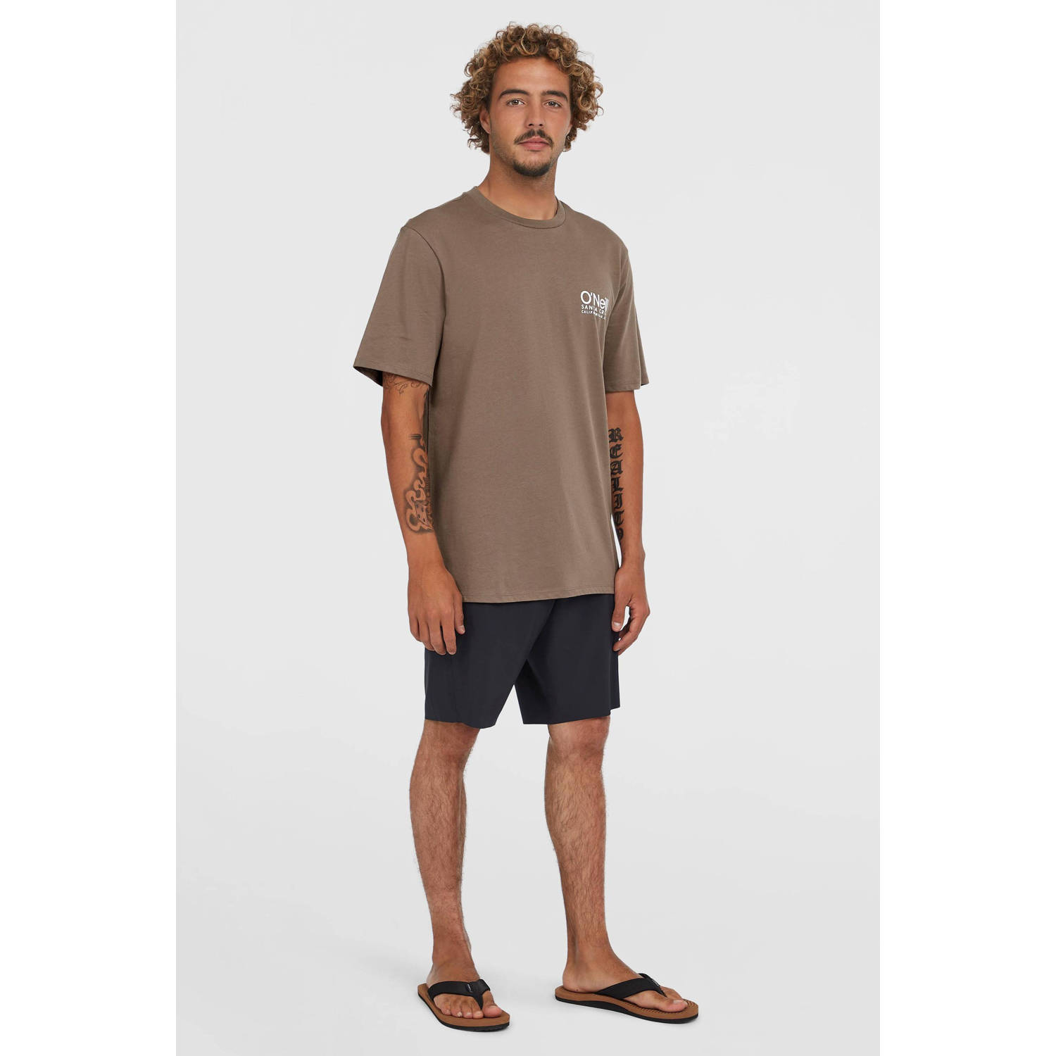 O'Neill T-shirt bruin
