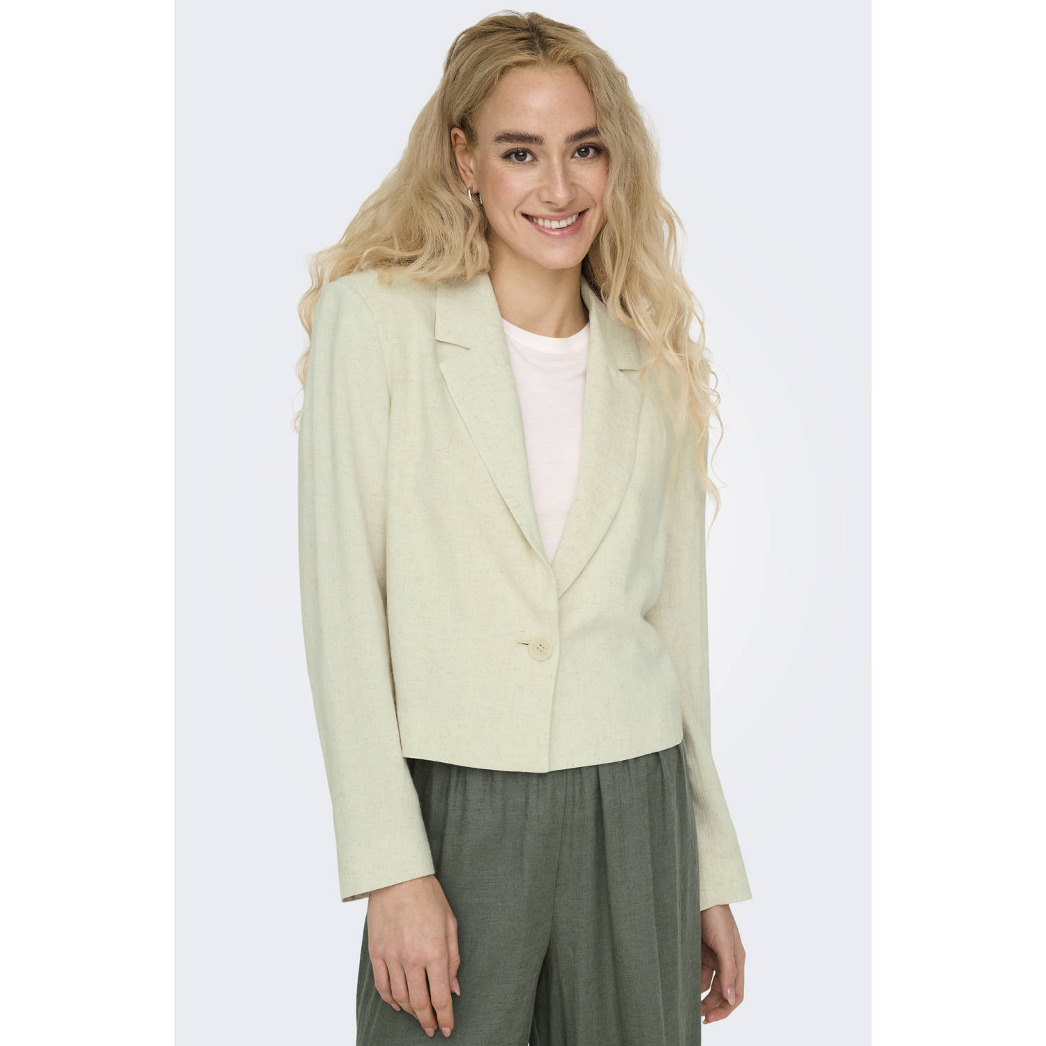 JDY regular blazer beige