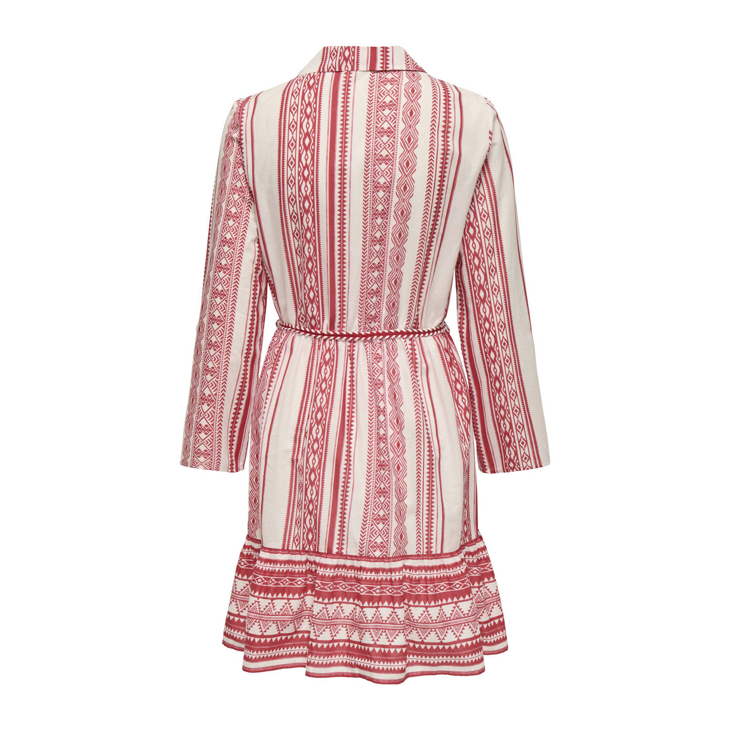 JDY midi jurk rood