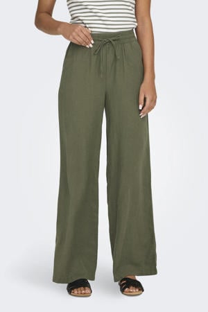 high waist casual broek