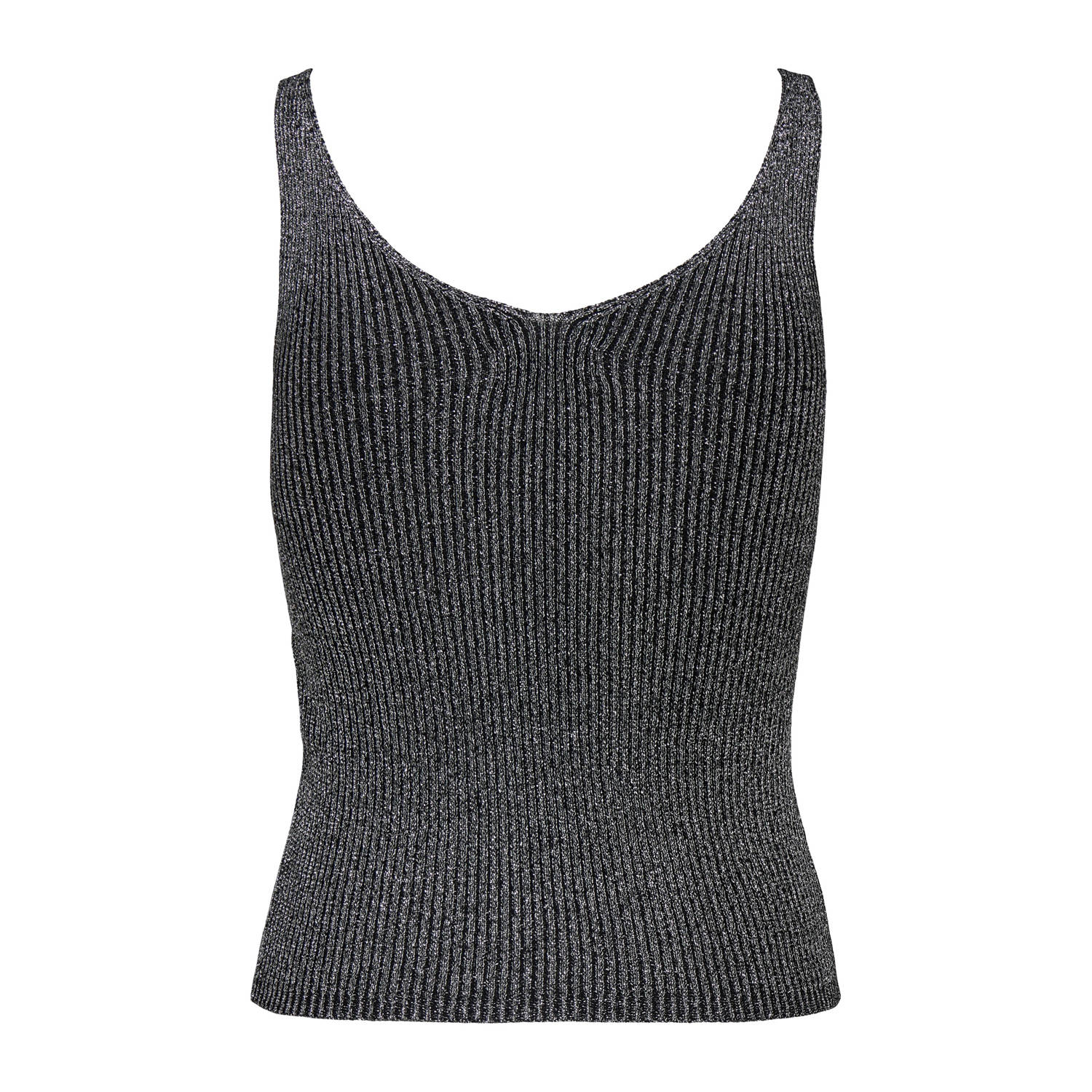 JDY top zwart gebreid