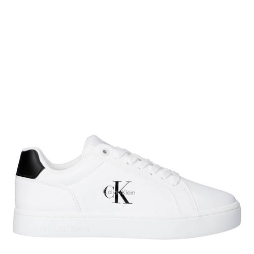 Calvin Klein leren sneakers wit afbeelding