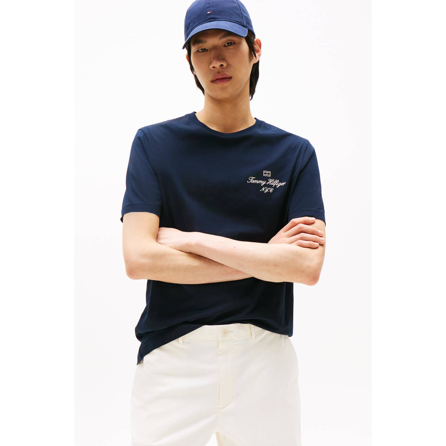 Tommy Hilfiger T-shirt donkerblauw