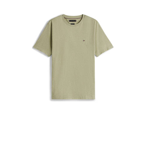 Tommy Hilfiger regular T-shirt lichtkaki afbeelding