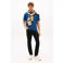 Tommy Hilfiger regular T-shirt donkerblauw