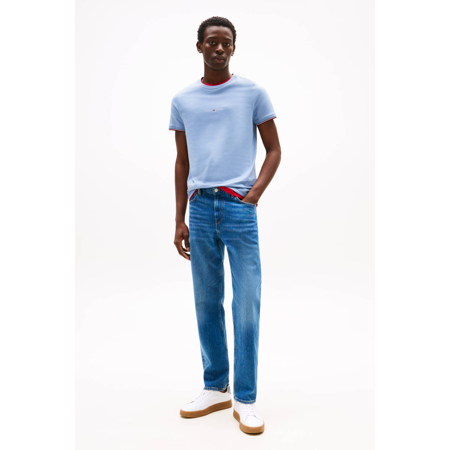 Tommy Hilfiger T-shirt lichtblauw