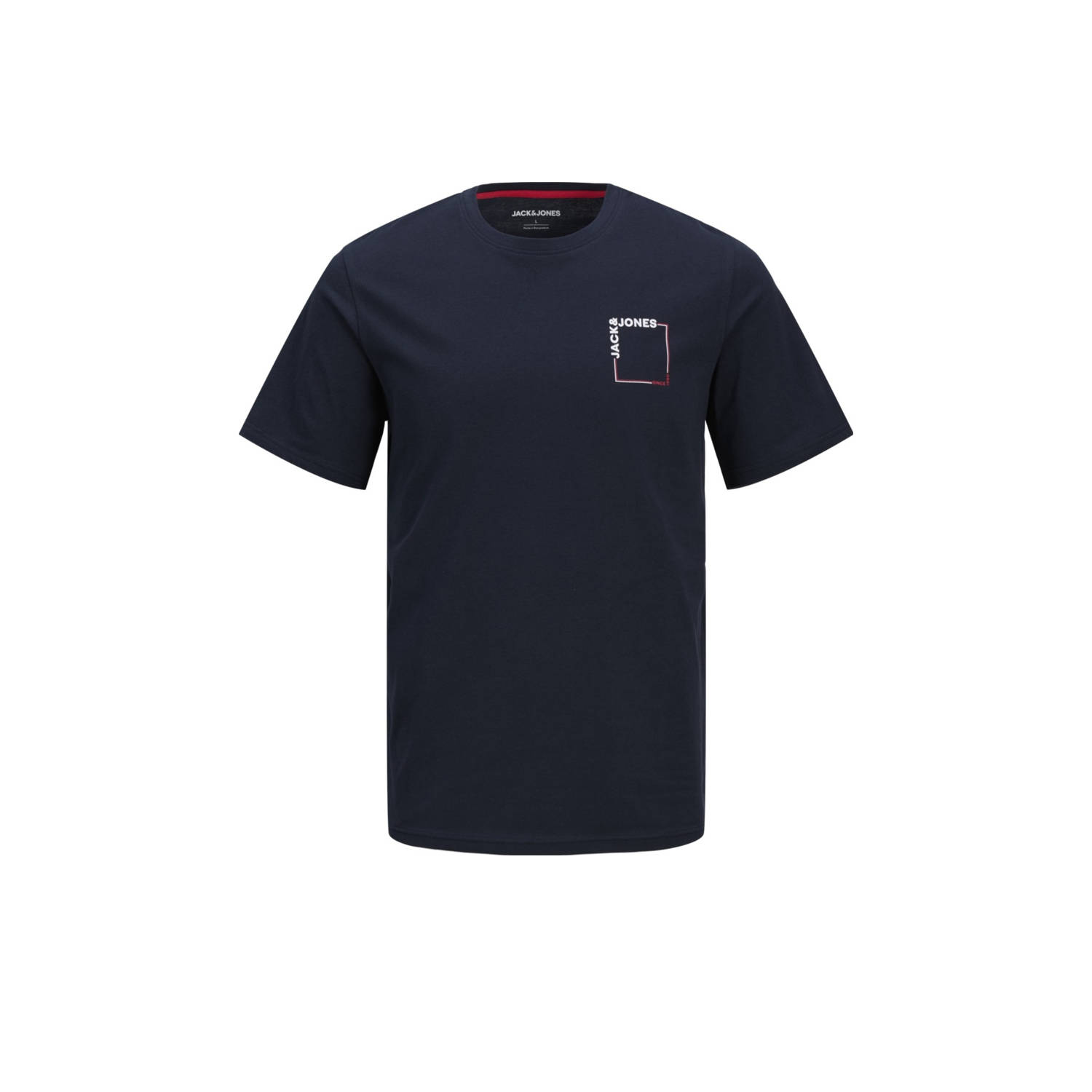 JACK & JONES PLUS SIZE T-shirt donkerblauw