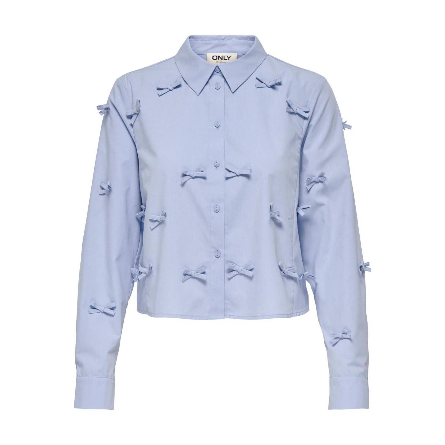 ONLY blouse lichtblauw