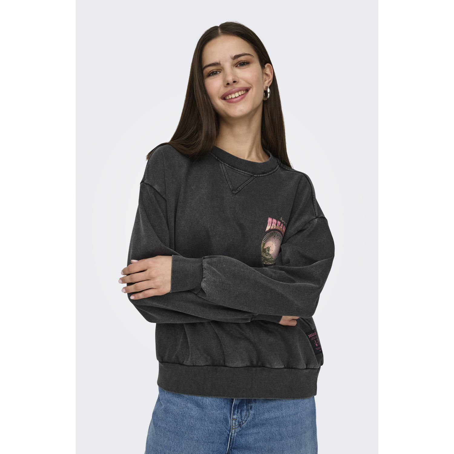 ONLY sweater grijs
