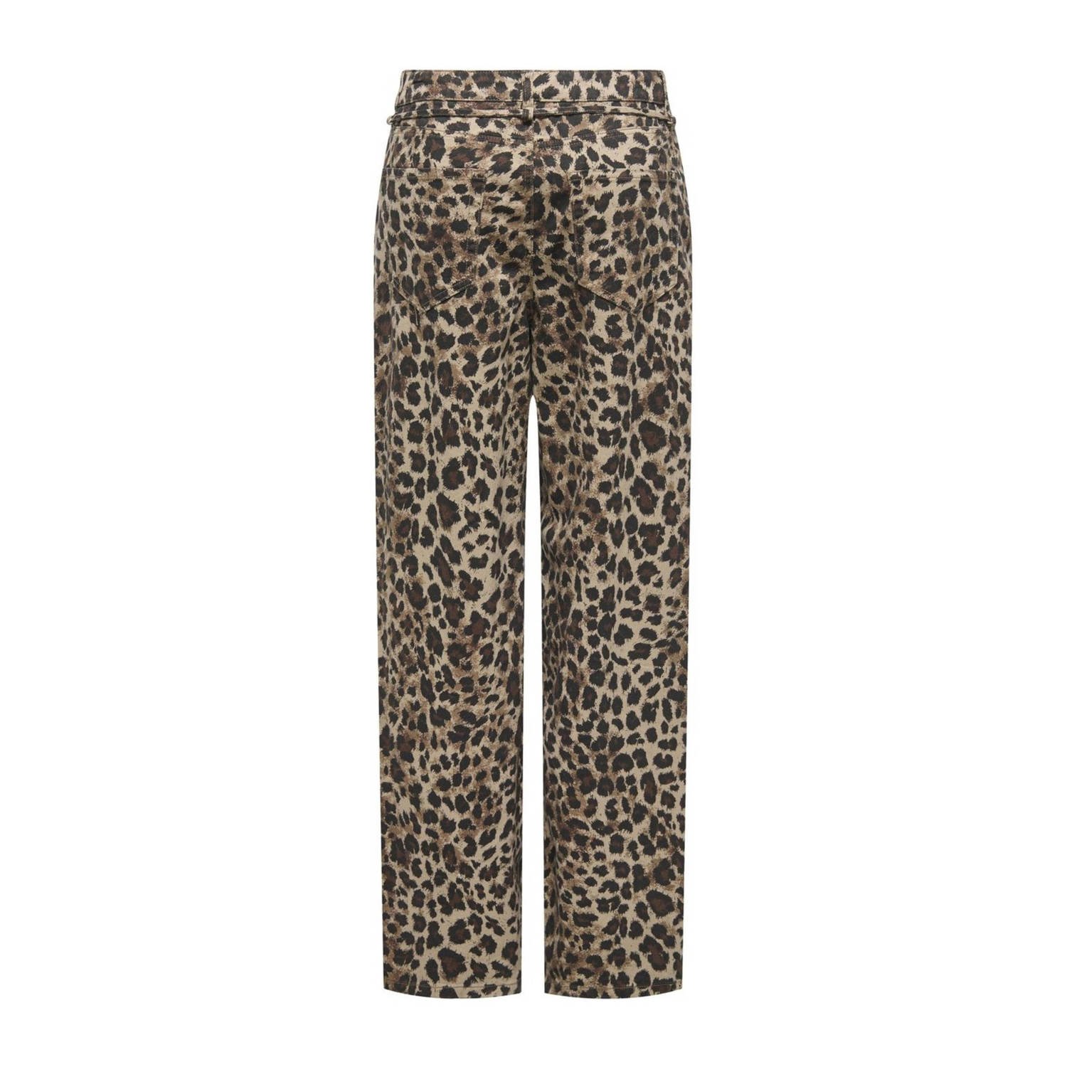 ONLY straight leg panterprint jeans