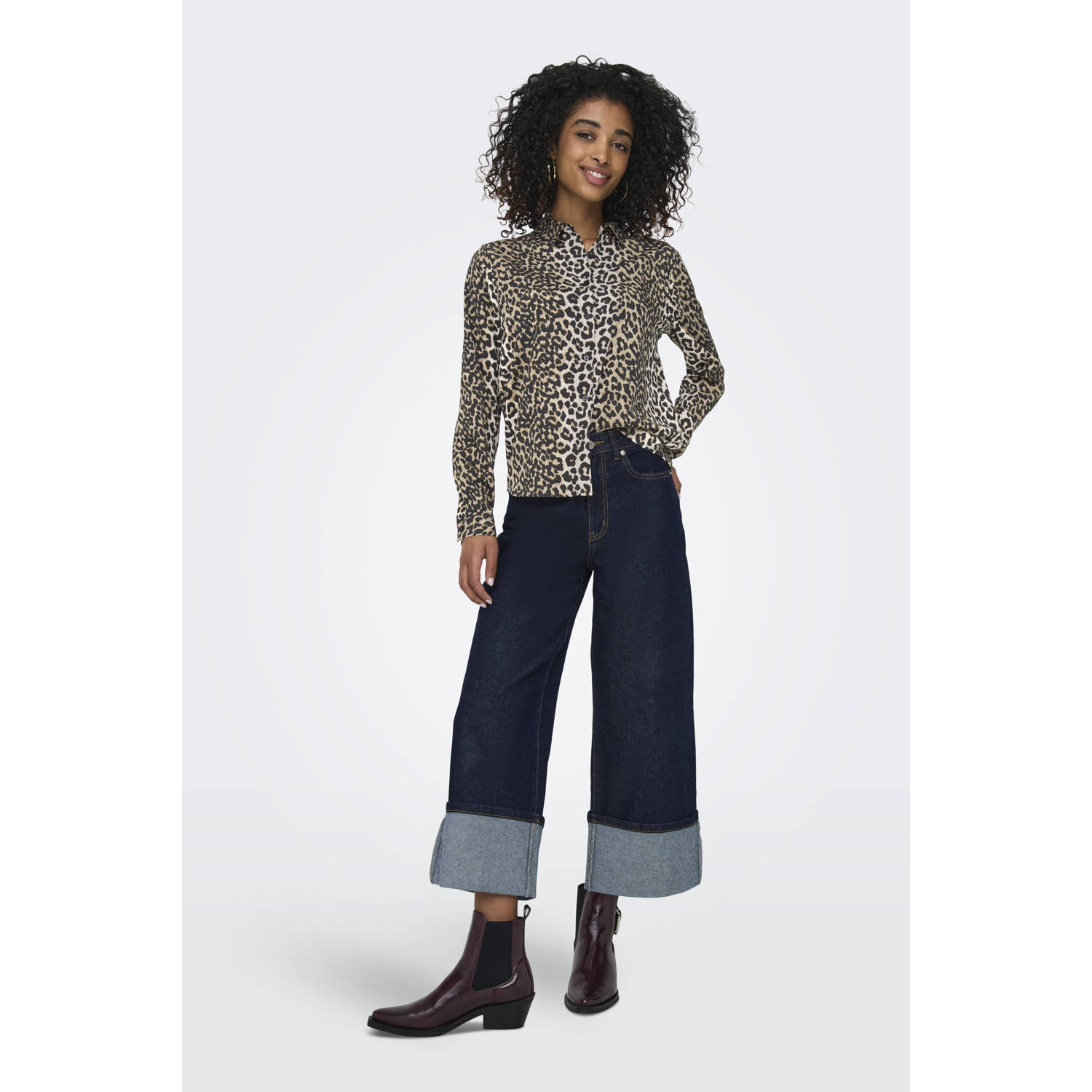 ONLY blouse panterprint