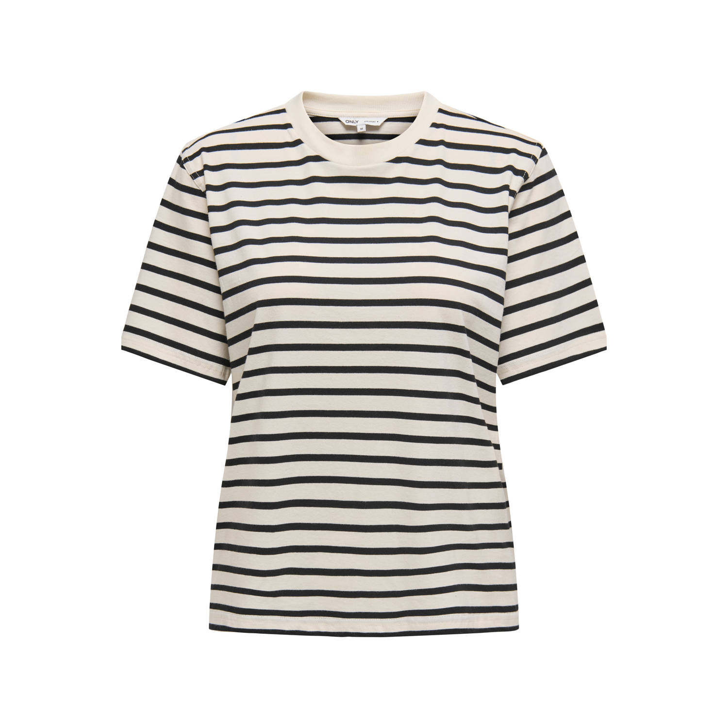 Only Shirt met korte mouwen ONLLIVINA S S STRIPE TEE JRS NOOS