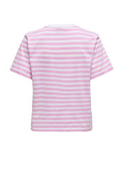 thumbnail: ONLY T-shirt lichtroze/wit