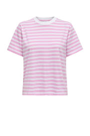 thumbnail: ONLY T-shirt lichtroze/wit