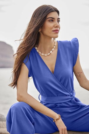 regular jumpsuit blauw