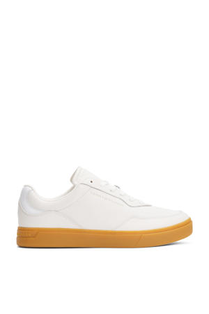 leren sneakers ecru