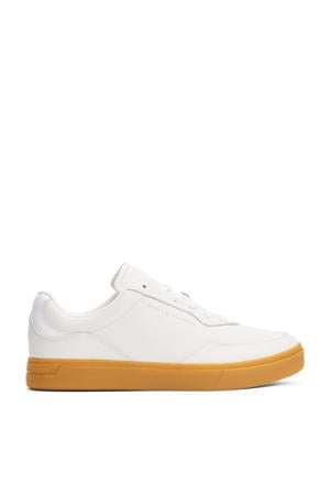 leren sneakers ecru