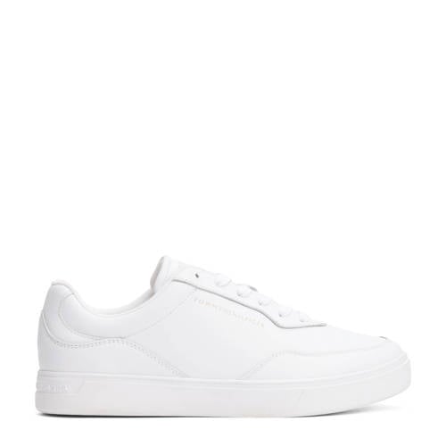Tommy Hilfiger leren sneakers wit afbeelding