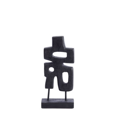 Light & Living ornament op voet Silia - zwart