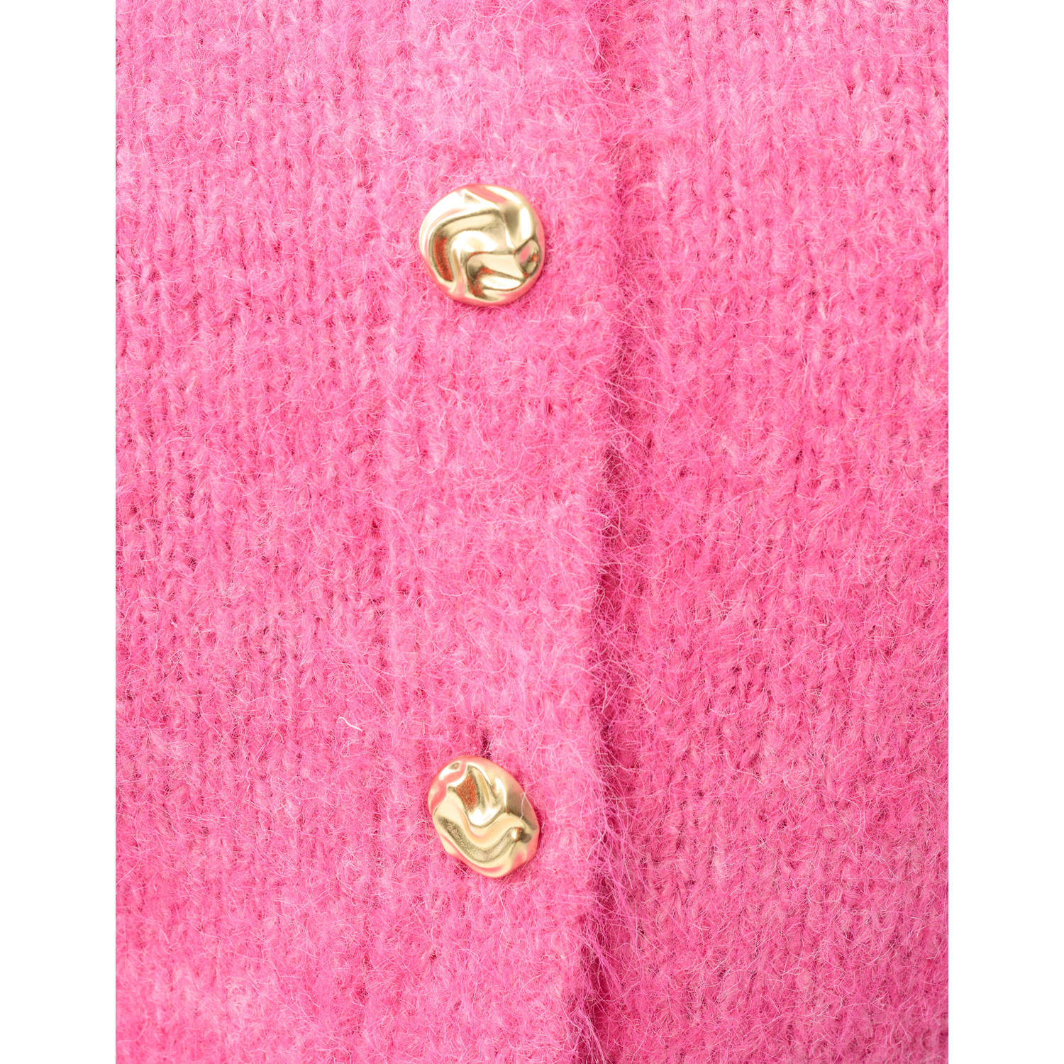 Shoeby gebreid vest roze