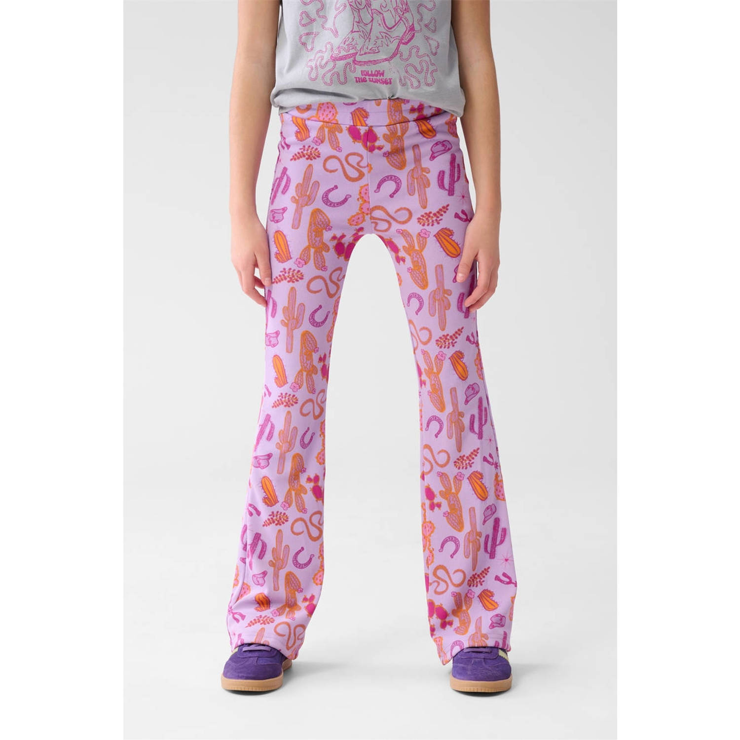 Shoeby flared legging lila