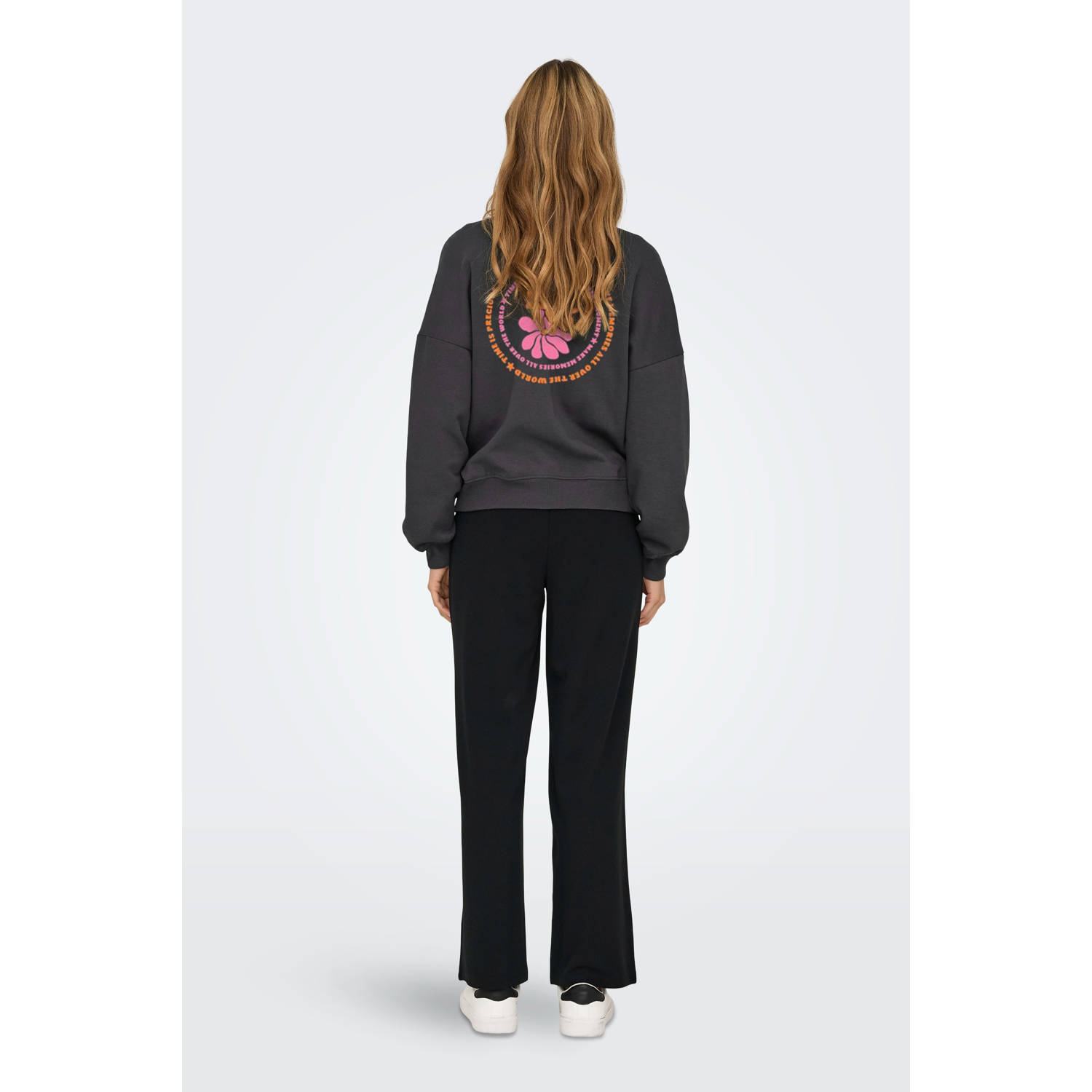 ONLY sweater donkergrijs