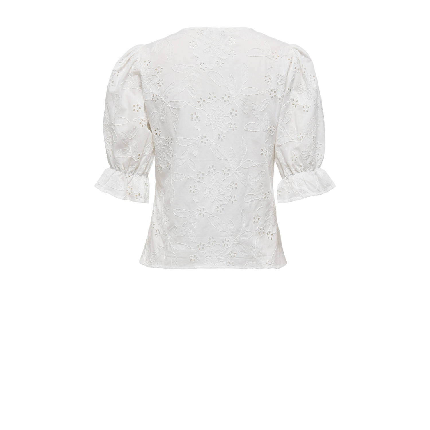 ONLY blousetop wit broderie