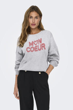 sweater lichtgrijs