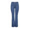 ONLY high waist flared jeans medium blue denim
