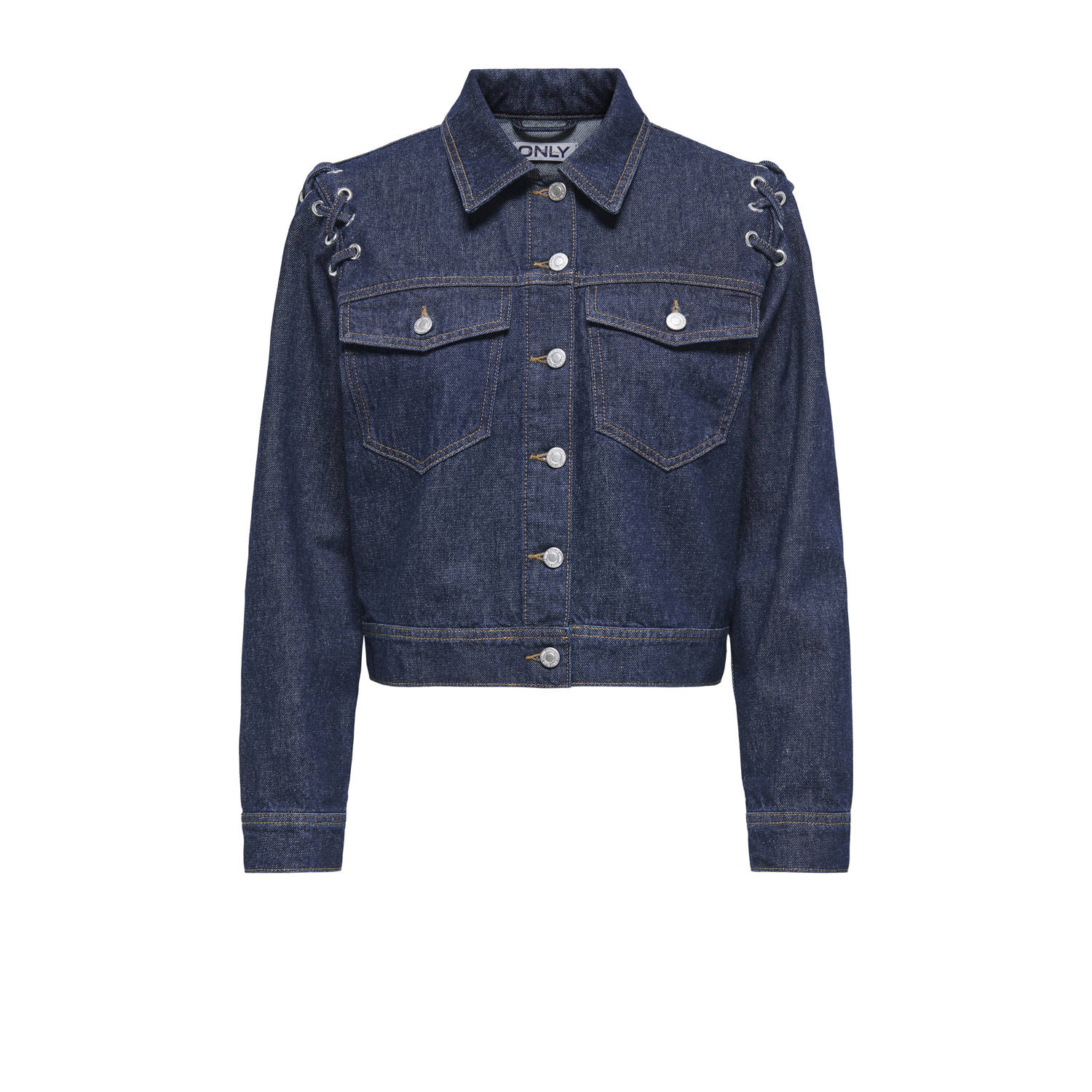 ONLY spijkerjas dark blue denim