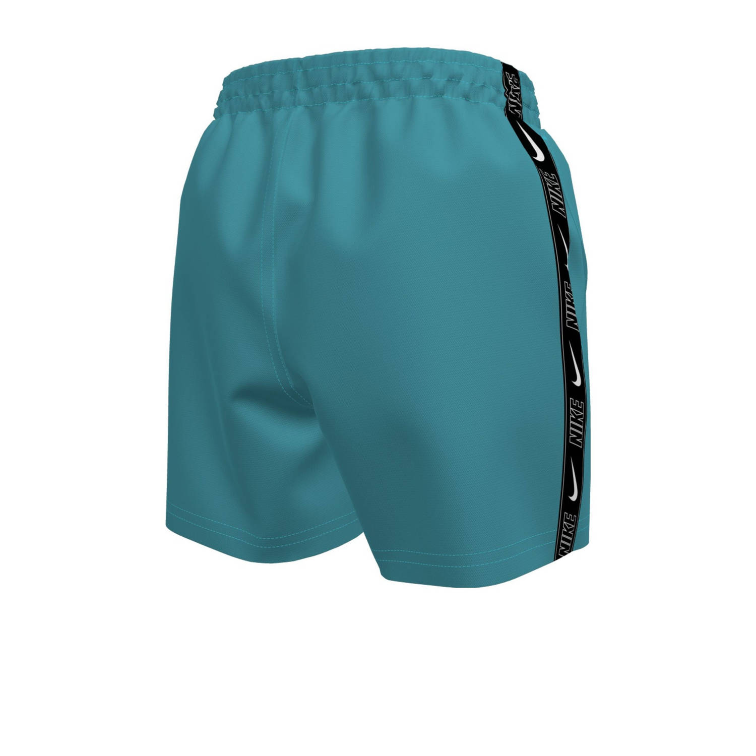 Nike zwemshort Logo Tape Lap 4' Volley petrol