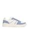 Tommy Jeans leren sneakers wit/blauw