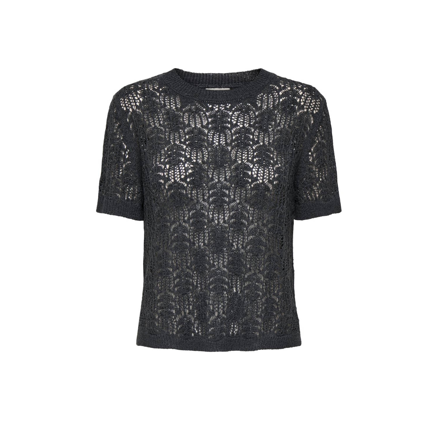 JDY top zwart gebreid