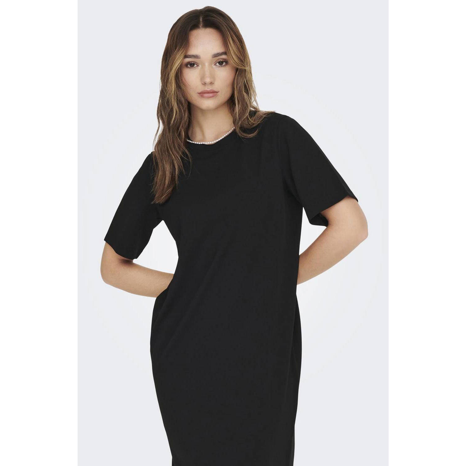 JDY t-shirtjurk zwart