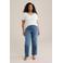 WE Fashion Curve T-shirt wit