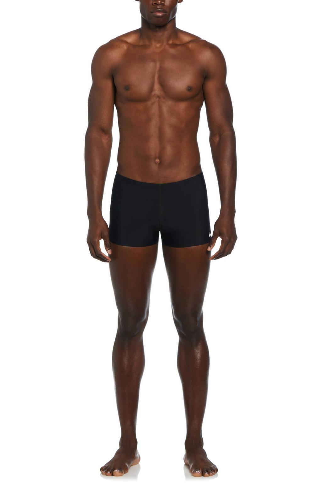 Nike zwemboxer Square Leg zwart