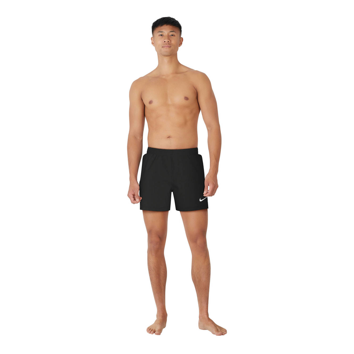 Nike zwemshort 5' Volley zwart